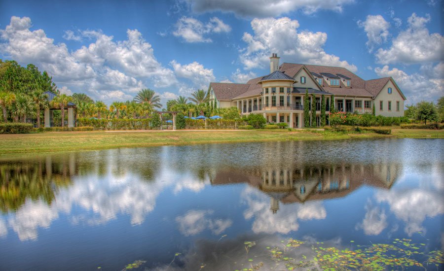 French Provincial Clubhouse at Amelia National
