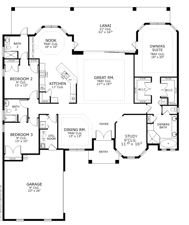 Egret II Amelia National Floorplan