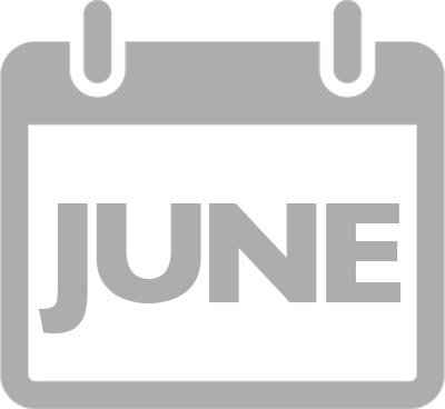 Amelia National Event Calendars - June Light Gray