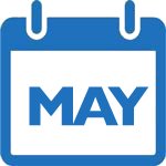 Amelia National Event Calendars - may blue